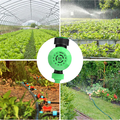 Programmateur d'Arrosage Automatique 120 min – Sans Pile, Contrôleur de Robinet Jardin