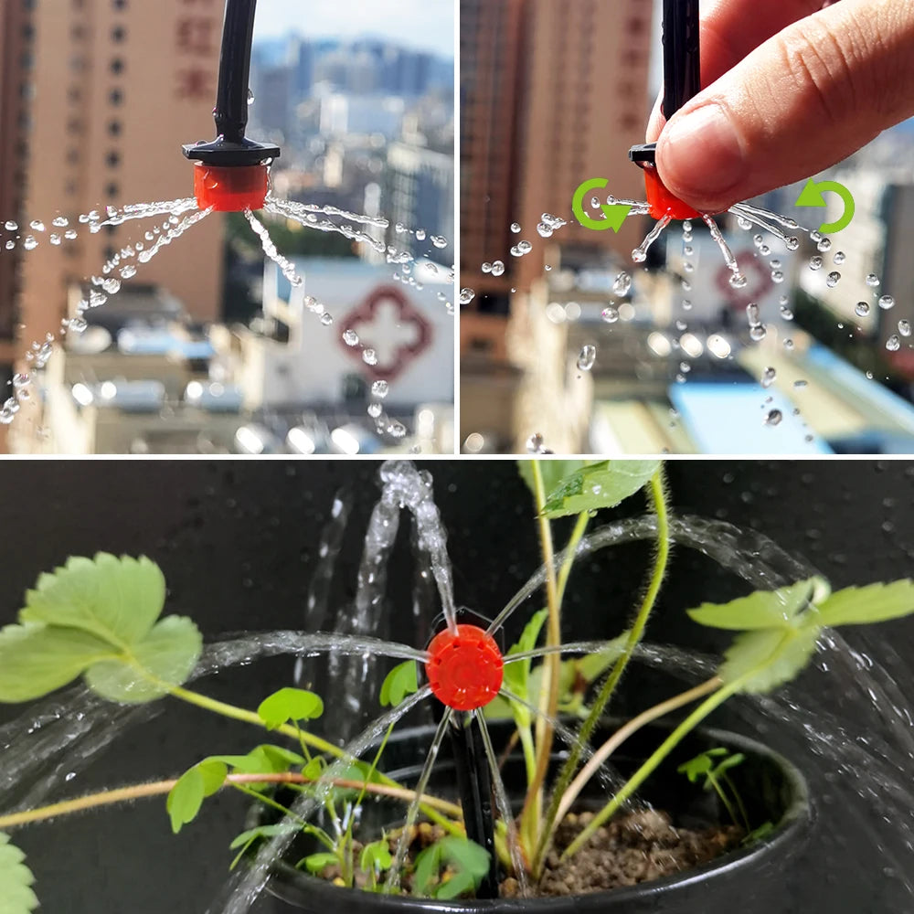 Kit d'Irrigation Goutte-à-Goutte Oasis 10M - Système d'Arrosage Automatique DIY Jardin