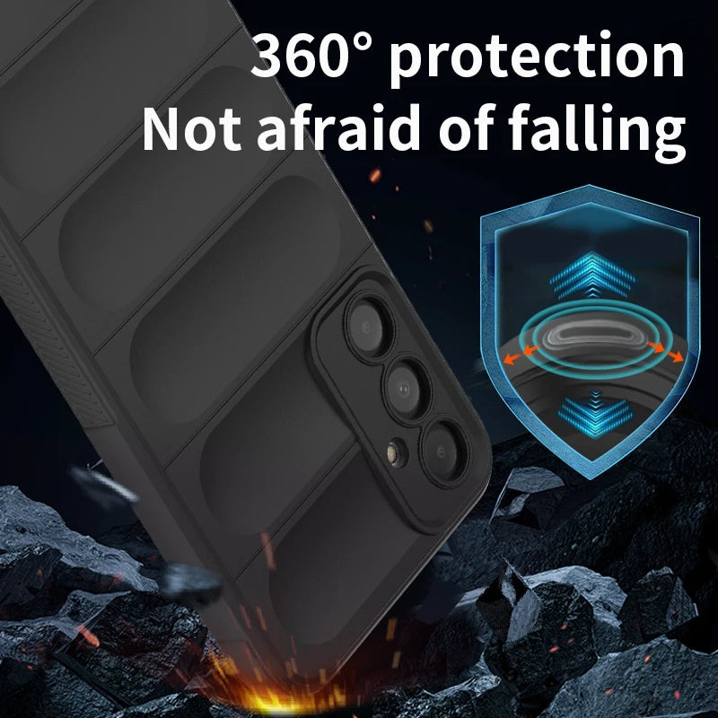 Coque Antichoc Silicone Liquide Samsung Galaxy S24 Ultra S23 Plus S22 S21 FE A05 A15 A25 A35 A55