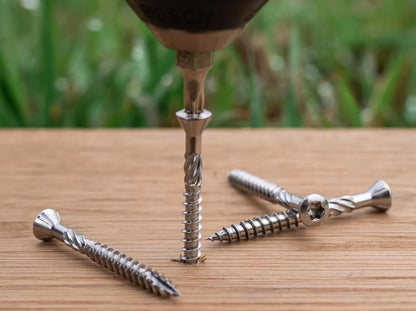 Vis de Terrasse Inox 410 Torx – 5mm | 40 à 80mm | Lot de 30 à 40 pcs