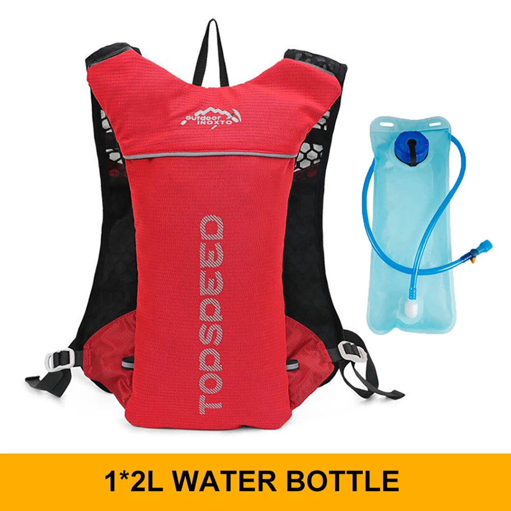 Sac à dos ultraléger 5L pour la course en pleine nature, gilet d'hydratation pour le jogging, respirant, idéal pour le marathon, le vélo et le fitness. 