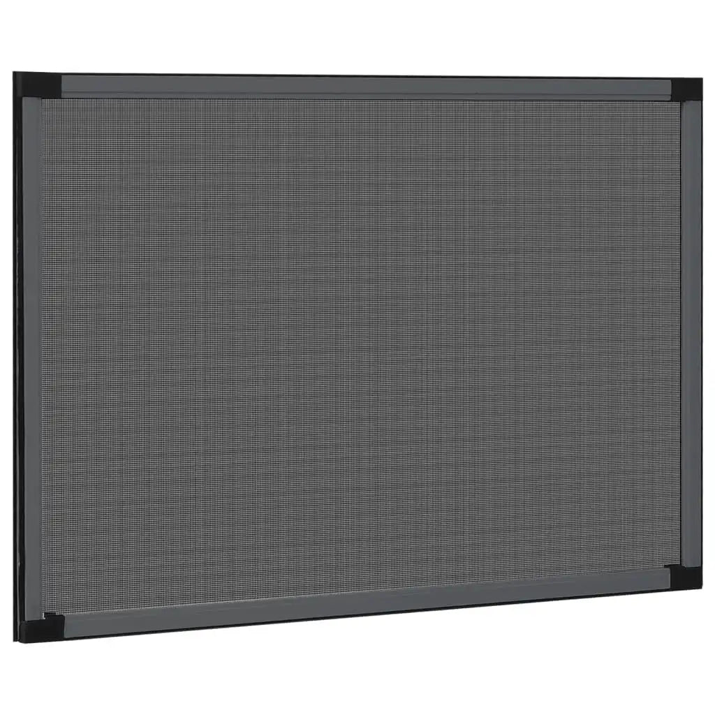 Moustiquaire Extensible pour Fenêtre vidaXL – Cadre Aluminium, (75-143)x50 cm, Sans Perçage