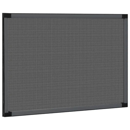 Moustiquaire Extensible pour Fenêtre vidaXL – Cadre Aluminium, (75-143)x50 cm, Sans Perçage