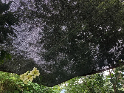 Filet d'Ombrage HDPE Noir 4/6/12PIN – Pare-Soleil Anti-UV 50~90% | Jardin, Serre, Pergola