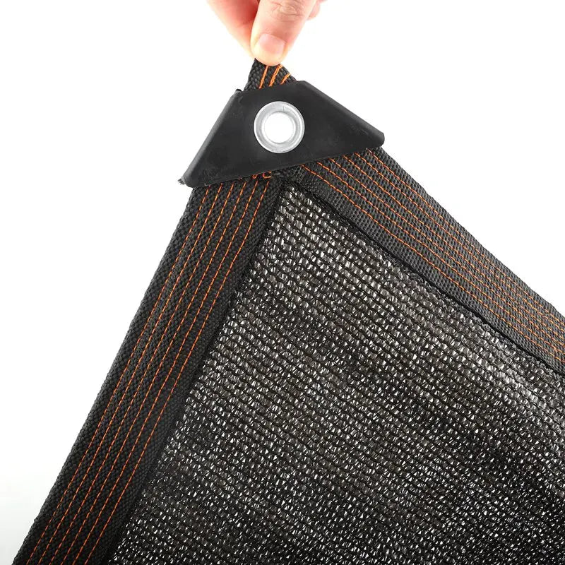 Filet d'Ombrage HDPE Noir 4/6/12PIN – Pare-Soleil Anti-UV 50~90% | Jardin, Serre, Pergola