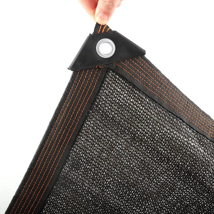 Filet d'Ombrage HDPE Noir 4/6/12PIN – Pare-Soleil Anti-UV 50~90% | Jardin, Serre, Pergola
