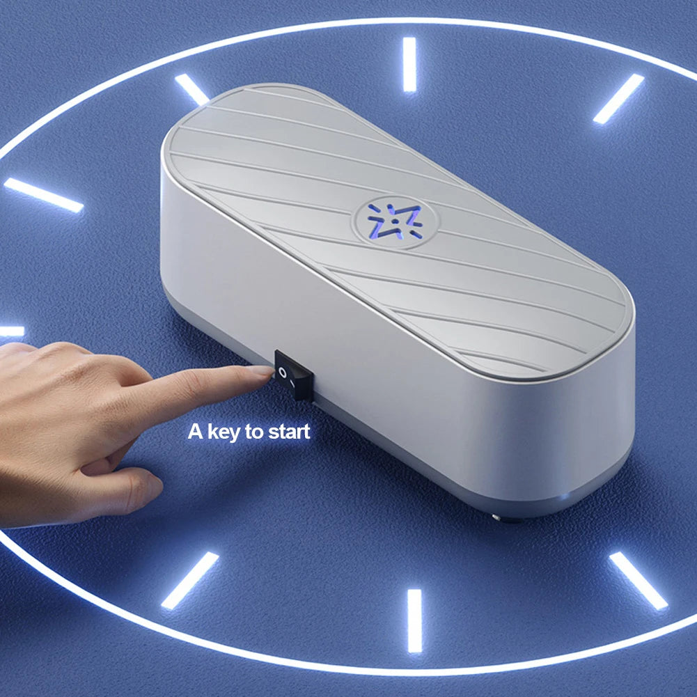 Nettoyeur À Ultrasons USB Rechargeable - Bijoux Lunettes UV