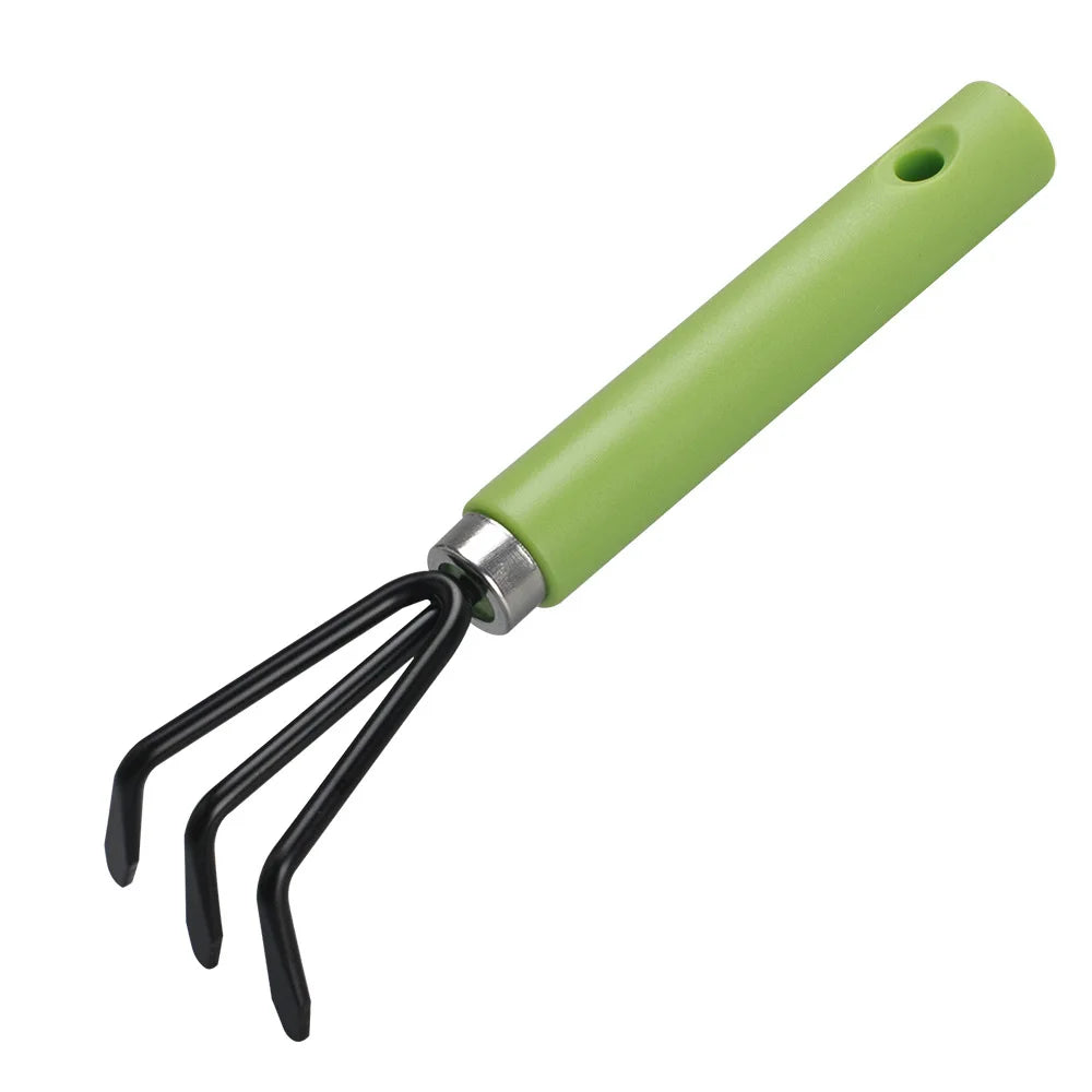 Kit d'Outils de Jardinage 4 Pièces – Pelles, Râteau, Cisaille + Sac de Rangement