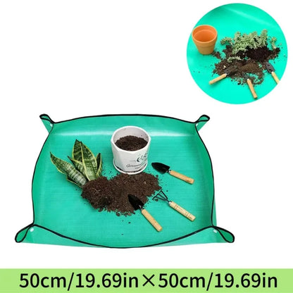 Tapis de Rempotage Imperméable Pliable – Protection Sol & Meubles pour Jardinage (50, 66 ou 100 cm)