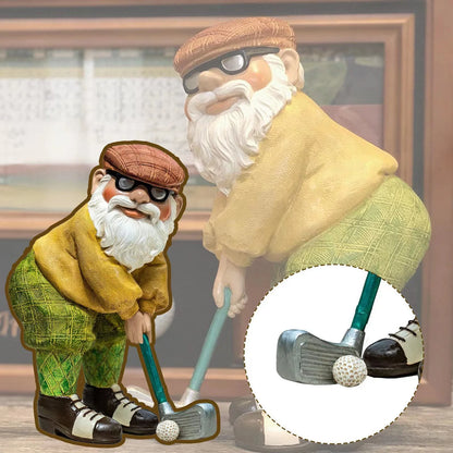 Nain de Jardin Décoratif – Figurine en Résine pour Extérieur, Pelouse et Terrasse