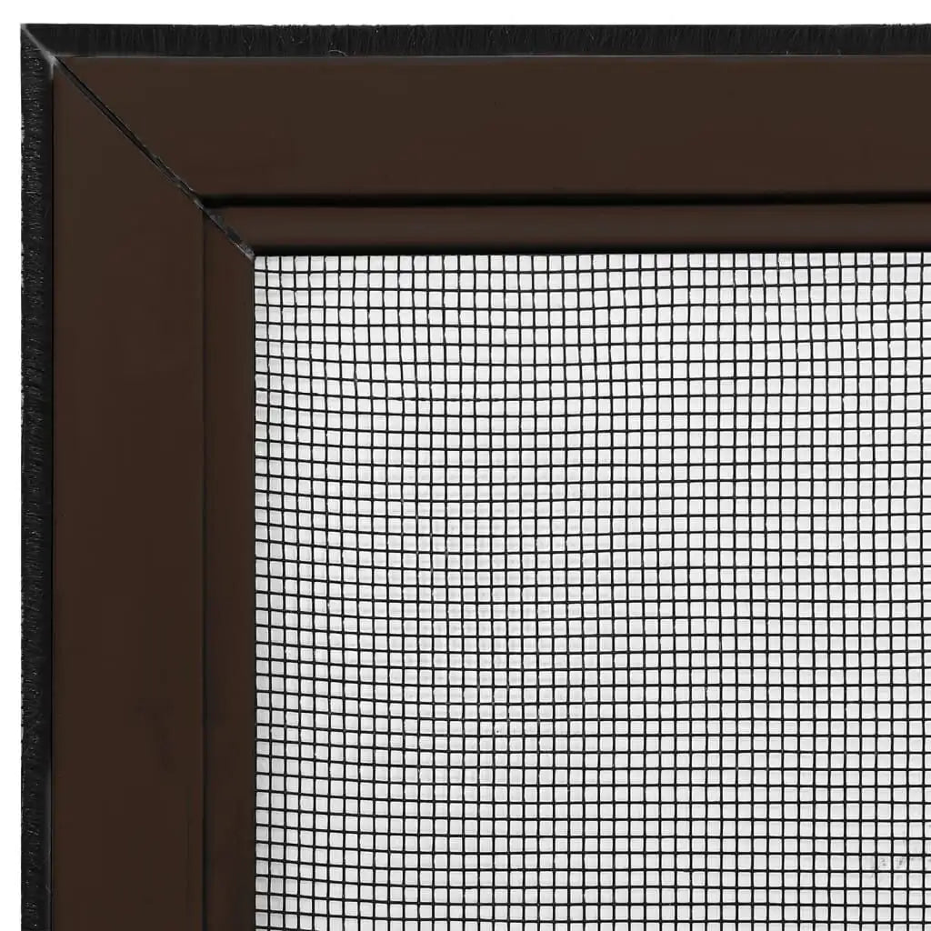Moustiquaire Extensible pour Fenêtre vidaXL – Cadre Aluminium, (75-143)x50 cm, Sans Perçage