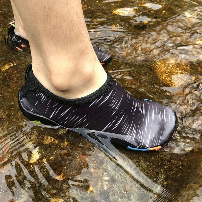 Chaussures unisexes pour la natation, le yoga et la plongée en eau douce. Sandales de plage et de randonnée pour hommes et femmes, pieds nus, antidérapantes, pour la plongée en mer et en rivière. 