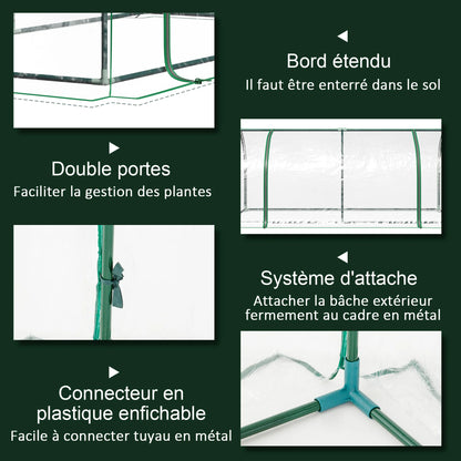 Mini Serre de Jardin Outsunny 