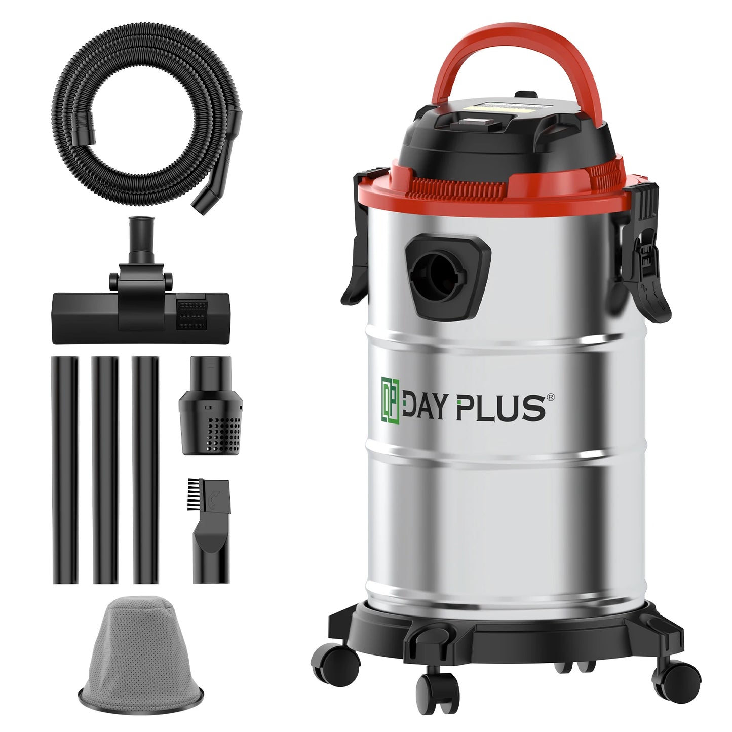 Aspirateur Eau et Poussière Industriel 20L 1200W – Fonction Soufflerie, Série Complète d'Accessoires