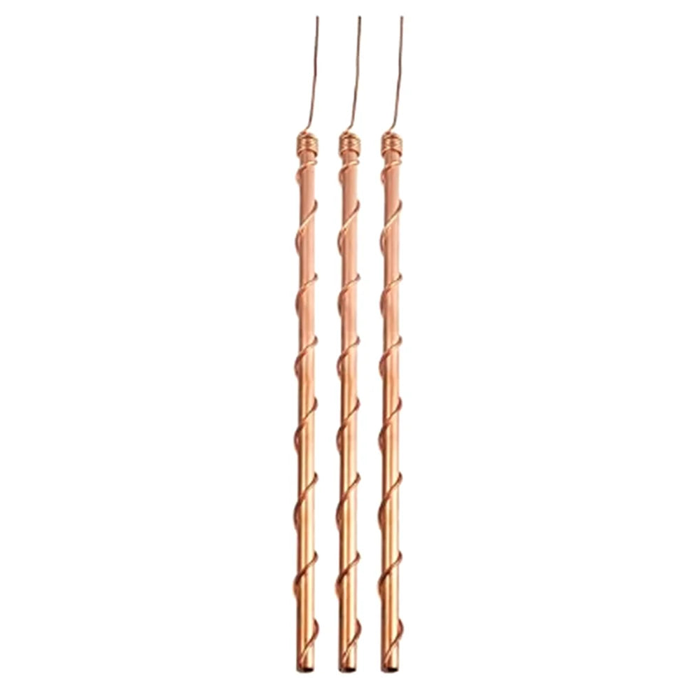 Antennes d’électroculture en cuivre pur 99,99% – Tuteurs de jardin haute performance | Éco-responsable