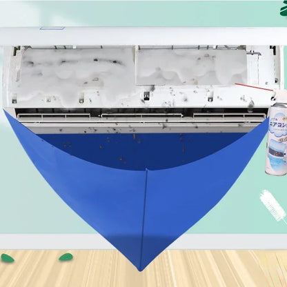 Kit de Nettoyage Climatiseur Mural – Housse Étanche avec Tuyau d'Évacuation
