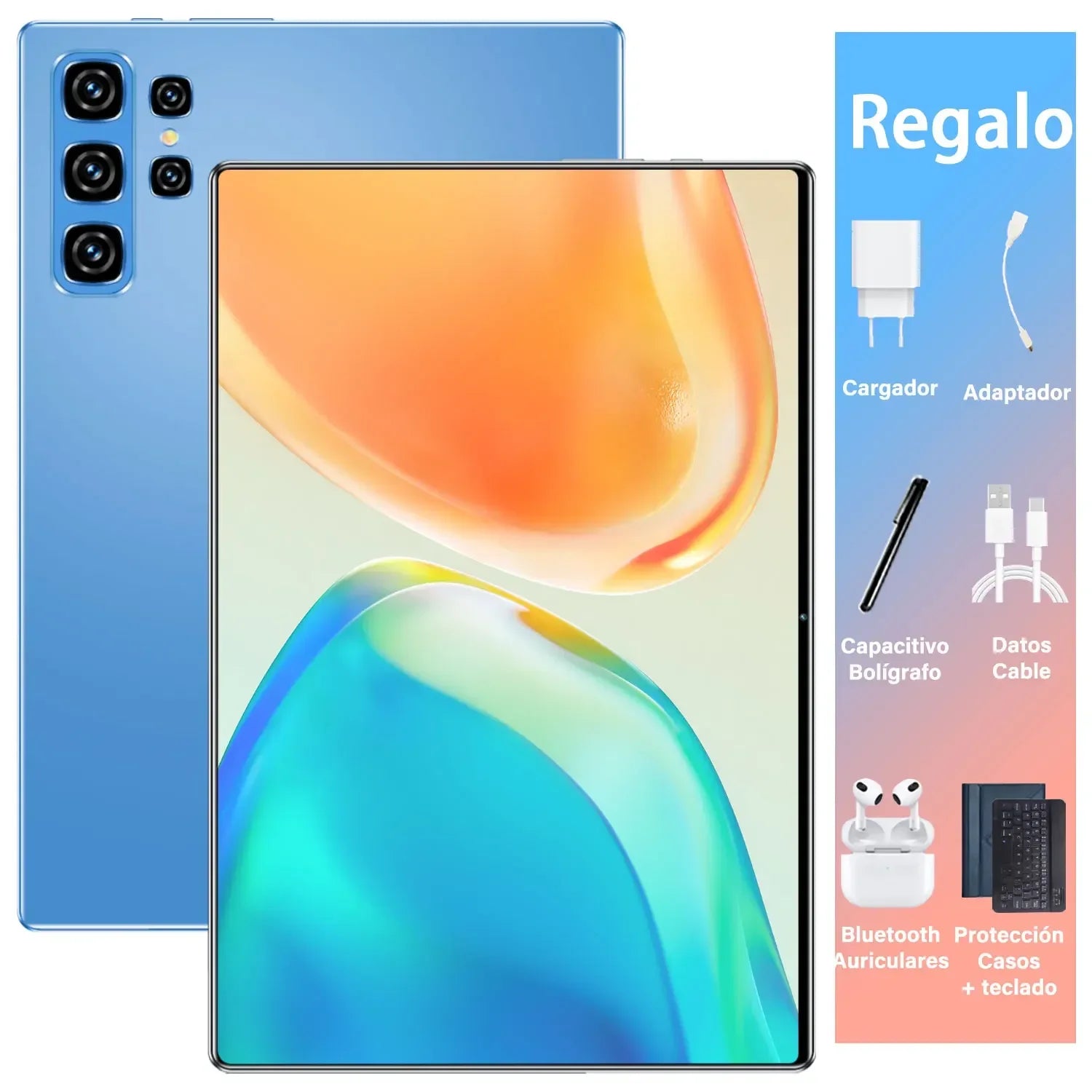 Tablette S11 Ultra Android 13 - 10.36" 16GB RAM 1TB ROM, 14 Cœurs, 20000mAh, WiFi