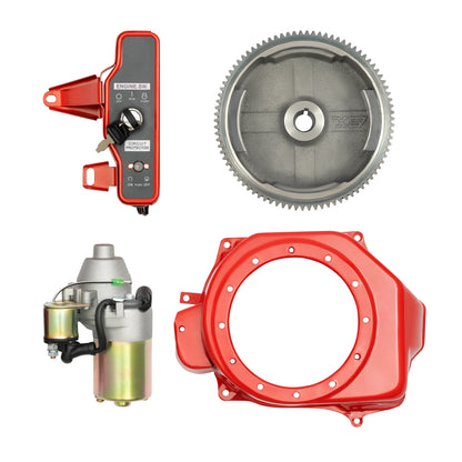 Kit Démarrage Électrique – Volant Moteur + Démarreur + Boîtier Clé pour Honda GX160 GX200 GX340 GX390