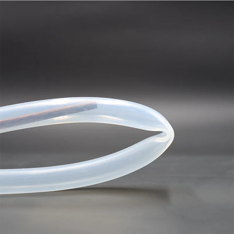 Tuyau Silicone Alimentaire Transparent | Flexible Non Toxique 2 à 18mm - 1m ou 5m