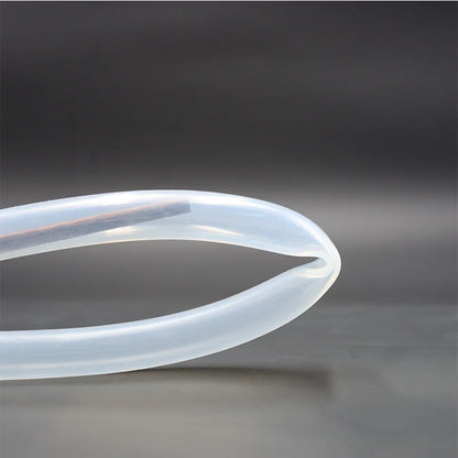 Tuyau Silicone Alimentaire Transparent | Flexible Non Toxique 2 à 18mm - 1m ou 5m