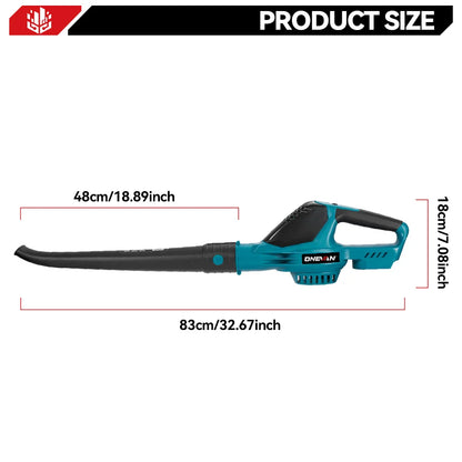 Souffleur de Feuilles Sans Fil Brushless 5500W – Compatible Batterie Makita | ONEVAN