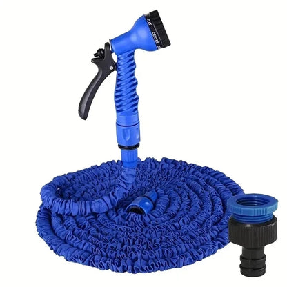 Tuyau d'Arrosage Extensible avec Pistolet Haute Pression 7 Modes