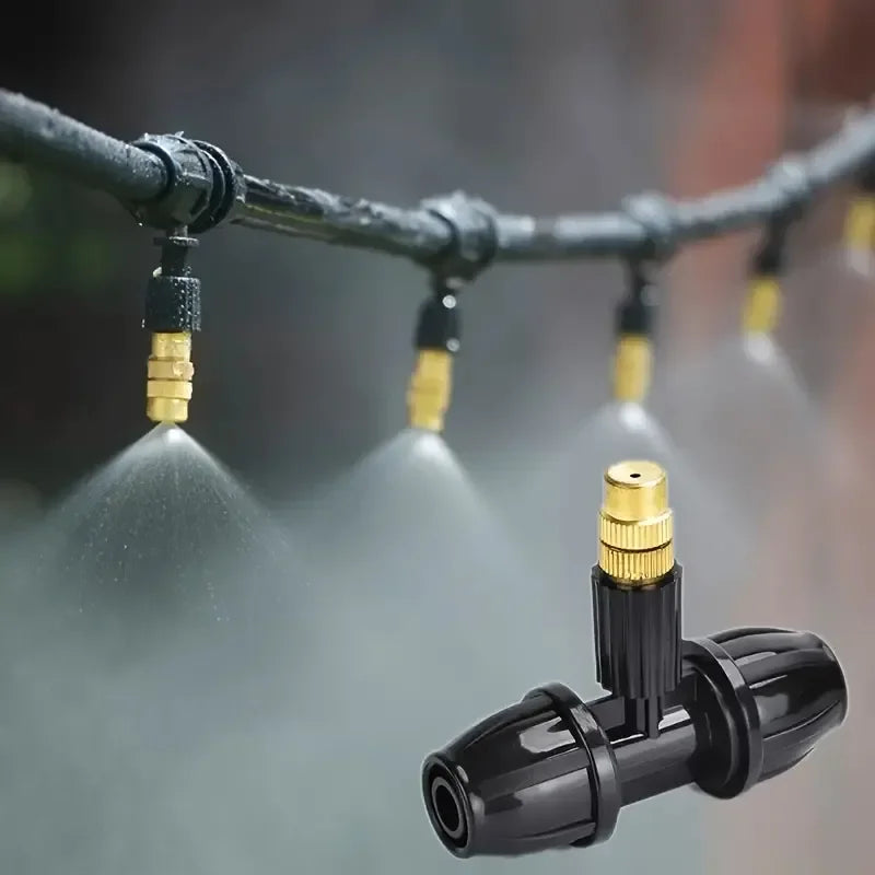 Système d'arrosage automatique 5-20m – Kit d'irrigation par aspersion pour jardin et plantes en pot