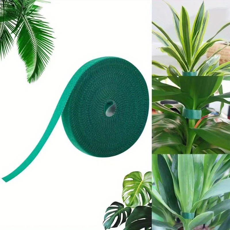 Attaches de jardin en nylon auto-agrippantes – Douces & Réutilisables | 2M à 40M, 7 couleurs