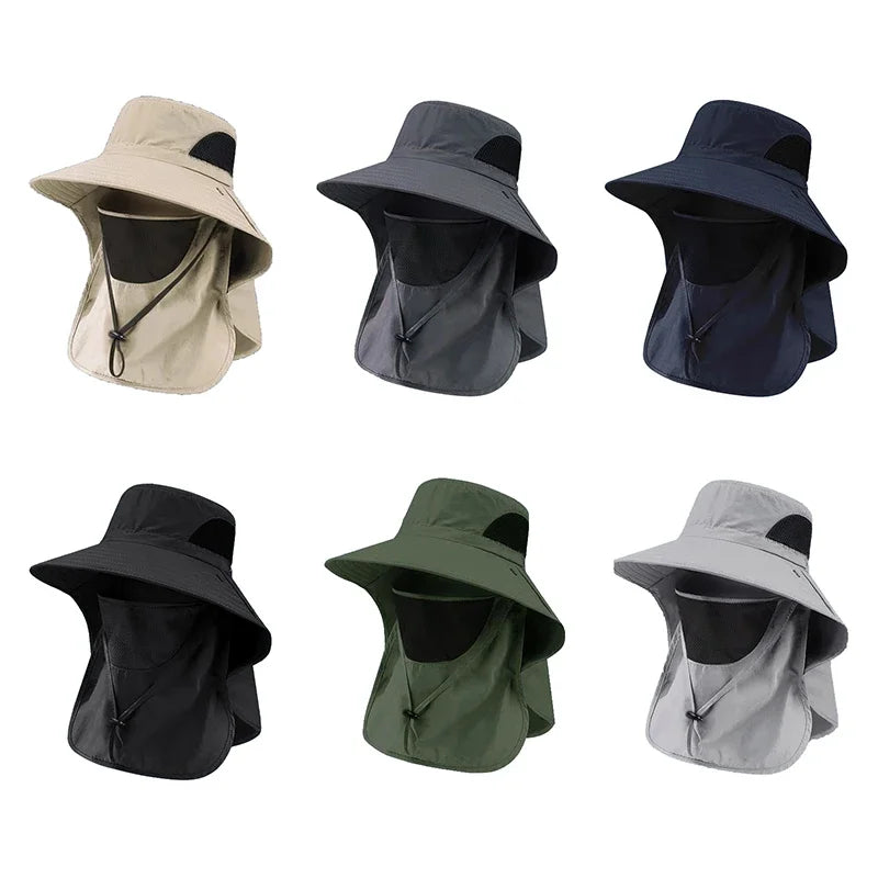 Chapeau Bob Anti-UV Outdoor | Protection Solaire Homme Femme - Pêche, Randonnée, Camping