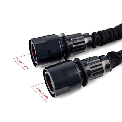 Tuyau d'Arrosage Extensible avec Pistolet Haute Pression 7 Modes