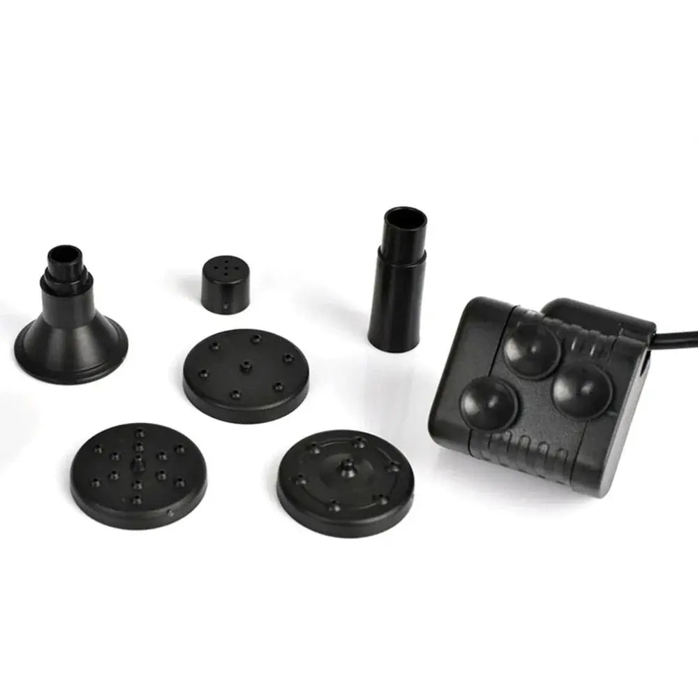 Kit Pompe Fontaine Solaire 1.4W – 11cm, Bassin, Bain d'Oiseaux & Jardin