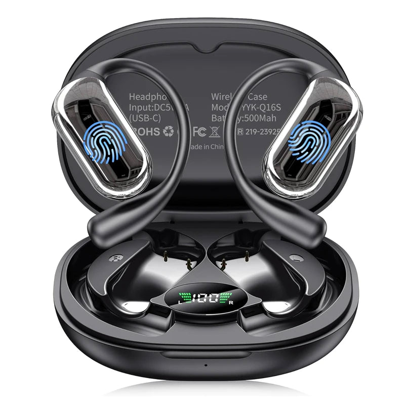 Écouteurs Traducteur Temps Réel – 144 Langues, Bluetooth 5.4, ANC, 60h