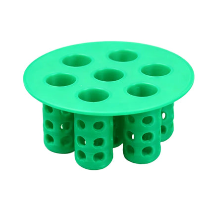 Plateau de Semis Hydroponique 7 Trous – Pot Nursery PLA, Ail, Oignons, Fleurs