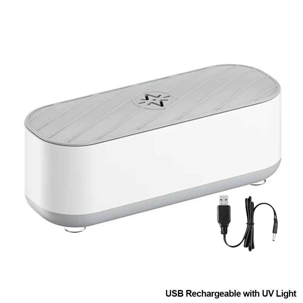 Nettoyeur à Ultrasons USB Rechargeable - Bijoux Lunettes Montres