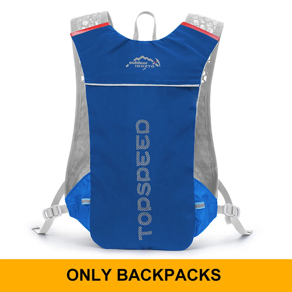 Sac à dos ultraléger 5L pour la course en pleine nature, gilet d'hydratation pour le jogging, respirant, idéal pour le marathon, le vélo et le fitness. 