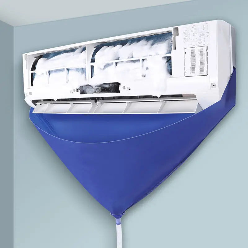 Kit de Nettoyage Climatiseur Mural – Housse Étanche avec Tuyau d'Évacuation