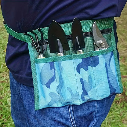 Kit d'Outils de Jardinage 4 Pièces – Pelles, Râteau, Cisaille + Sac de Rangement