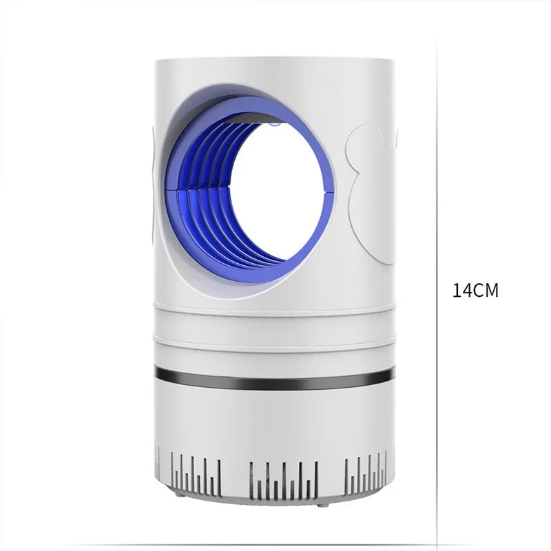Piège à Moustiques USB LED – Lampe Anti-Insectes 360° à Aspiration