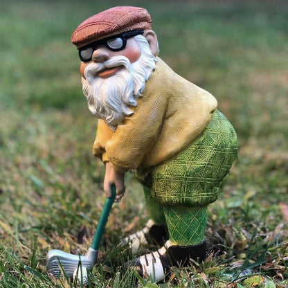 Nain de Jardin Décoratif – Figurine en Résine pour Extérieur, Pelouse et Terrasse