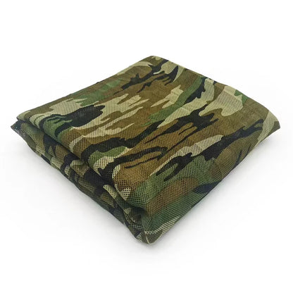 Filet de Camouflage 300D – Tissu Mesh Polyester 1,5x1M | Chasse, Camping, Décoration Jardin