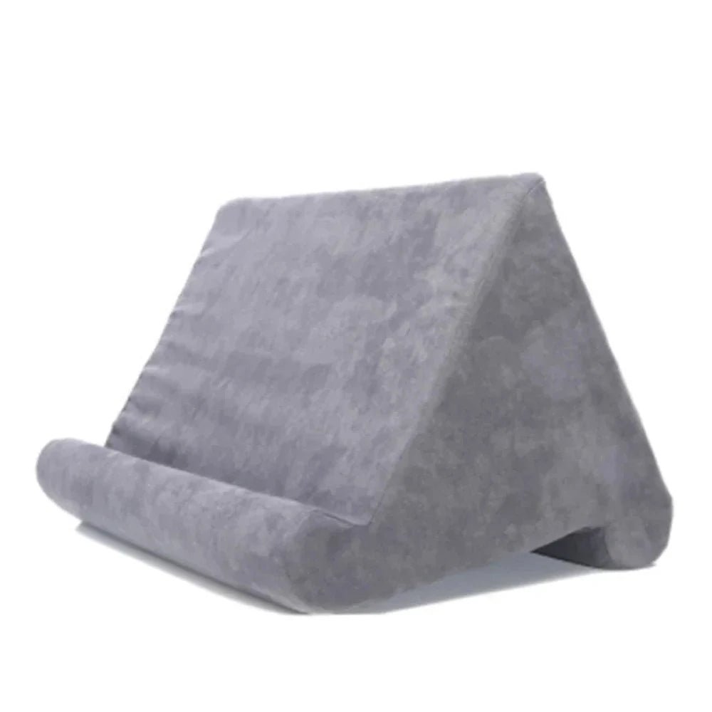 Support de tablette en mousse avec coussin pour iPad, Samsung, Huawei et Xiaomi, support pour téléphone portable, support de lecture multi-angles 