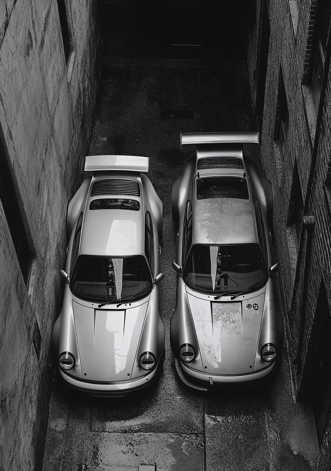 Affiche Classique Porsche 911