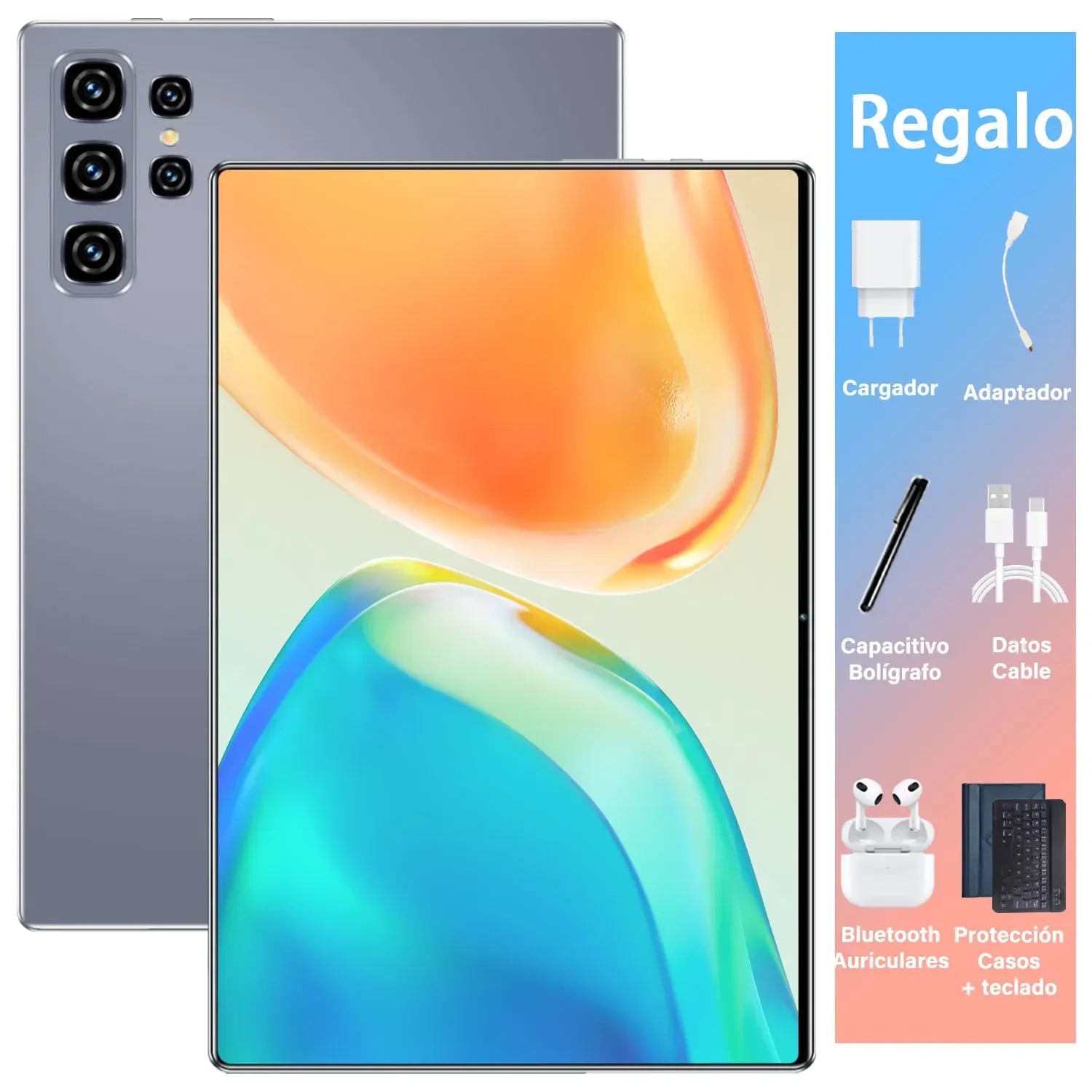 Tablette S11 Ultra Android 13 - 10.36" 16GB RAM 1TB ROM, 14 Cœurs, 20000mAh, WiFi