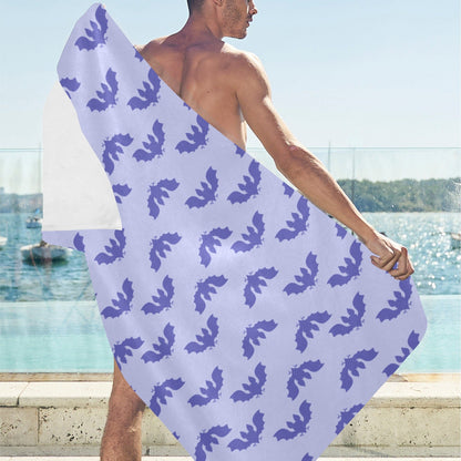 Serviette de Plage Suédée 76x152 cm – Douce, Absorbante & Multifonction